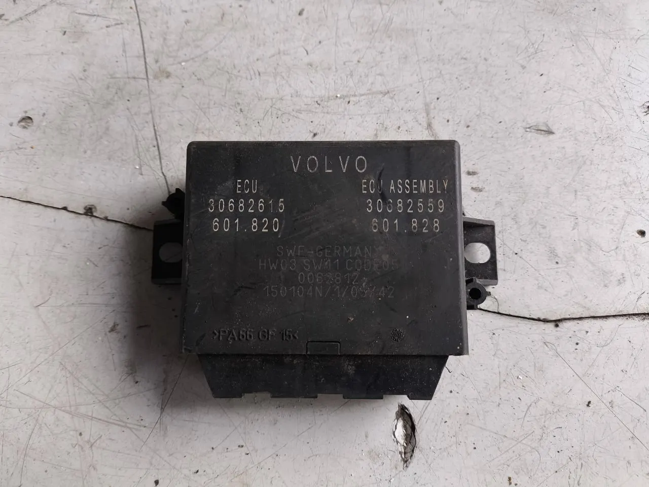 блок управления парктрониками Volvo S60 1 поколение 30682615
