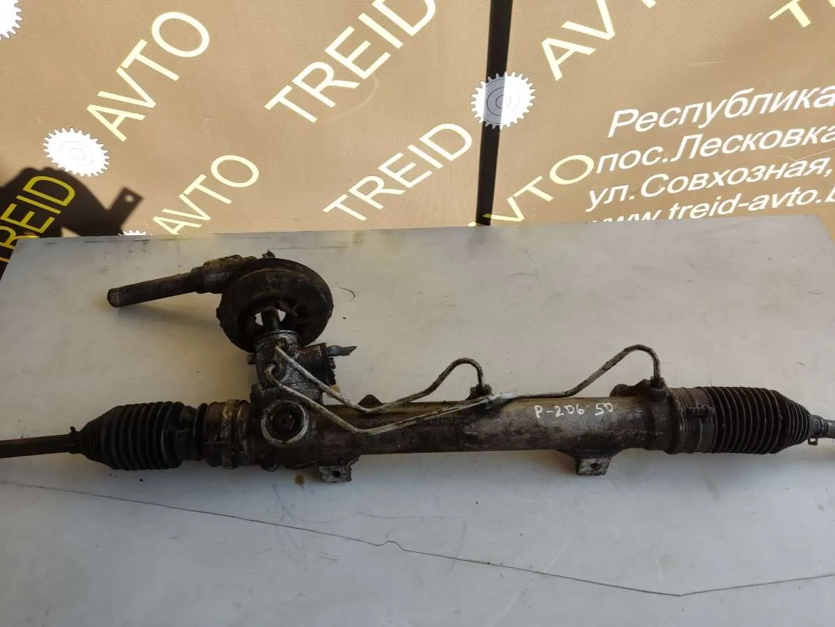 Рулевая рейка без тяг гидравлическая Peugeot 206 1 поколение