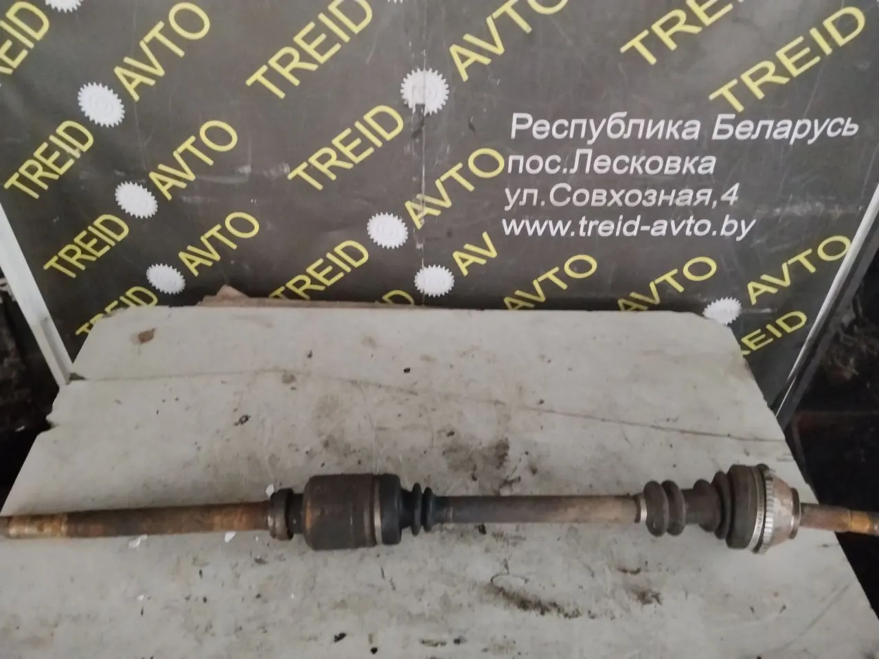 Полуось передняя правая (приводной вал, ШРУС) Peugeot Boxer