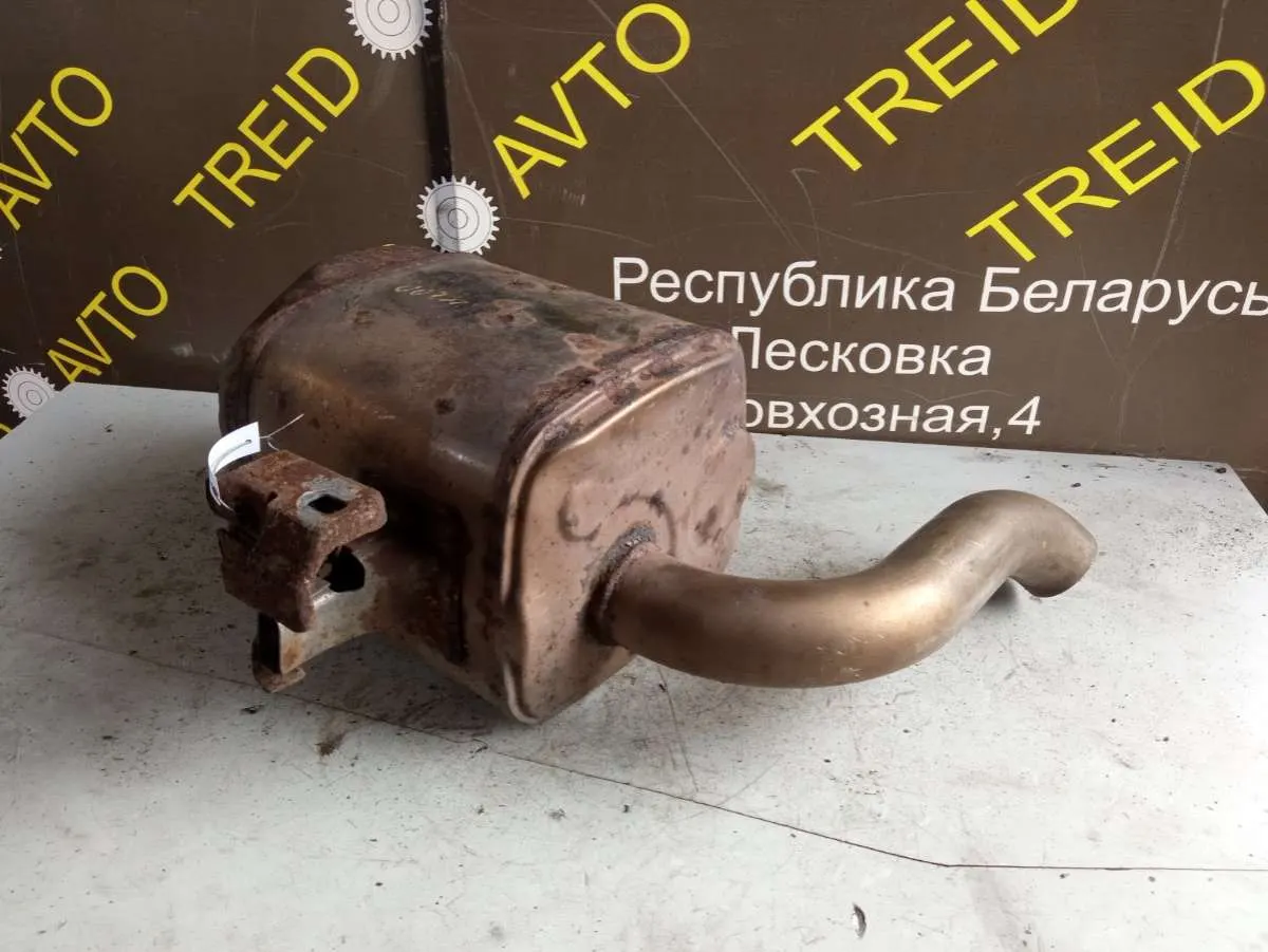 Банка глушителя задняя Renault Scenic 3 поколение