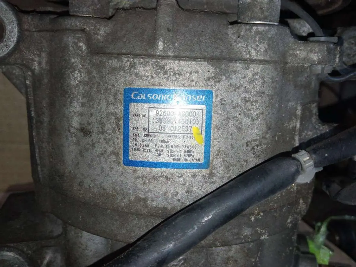 компрессор кондиционера 92600AC000, 3W30C45010 Infiniti G 5 поколение Артикул IMP-260602-02229