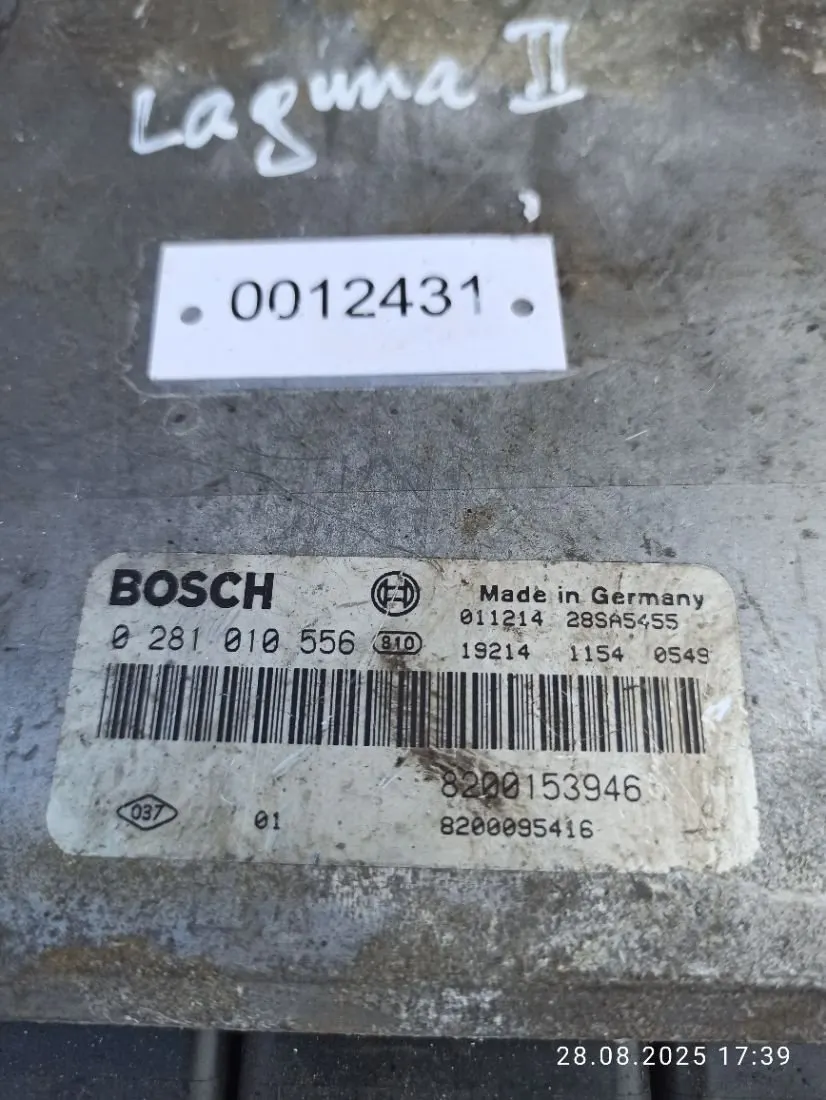 блок управления двигателем Renault Laguna 2 поколение 0281010556 — фото 2