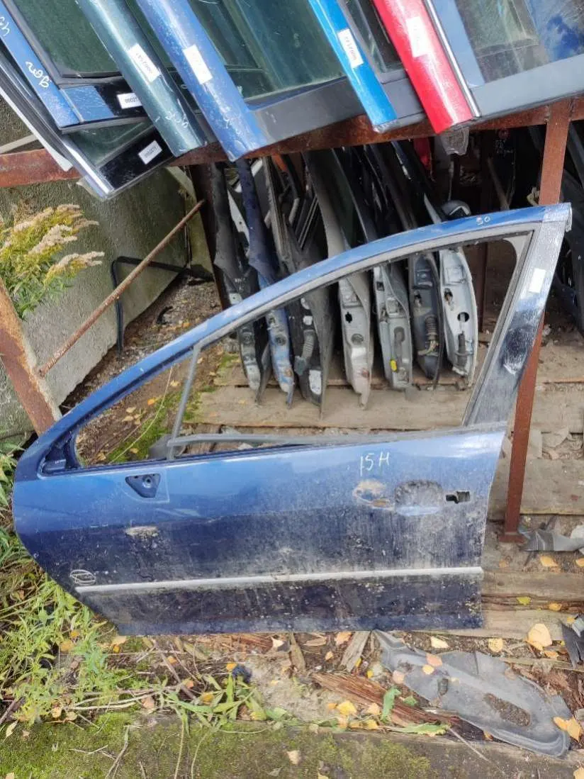 Дверь передняя левая Peugeot 407 1 поколение