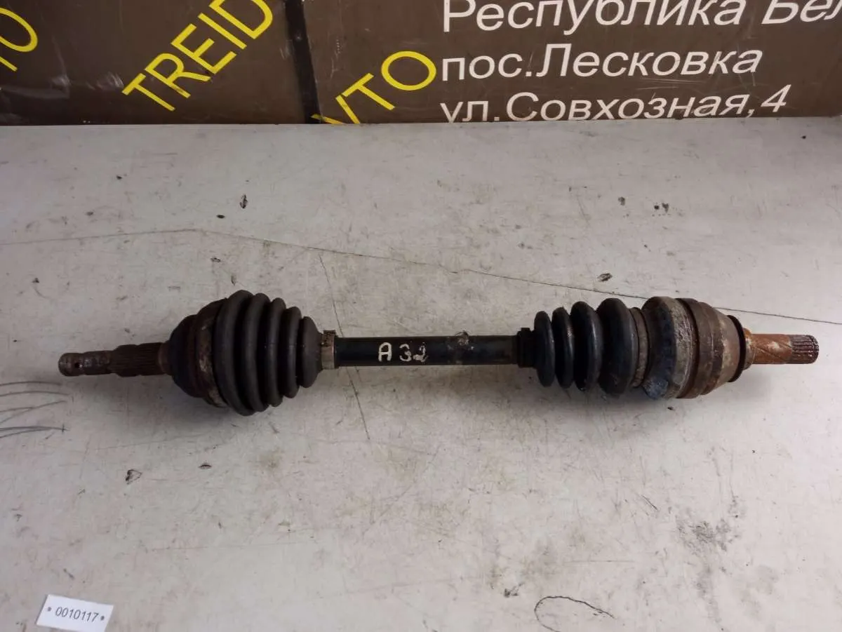 Полуось передняя левая (приводной вал, ШРУС) Opel Astra G