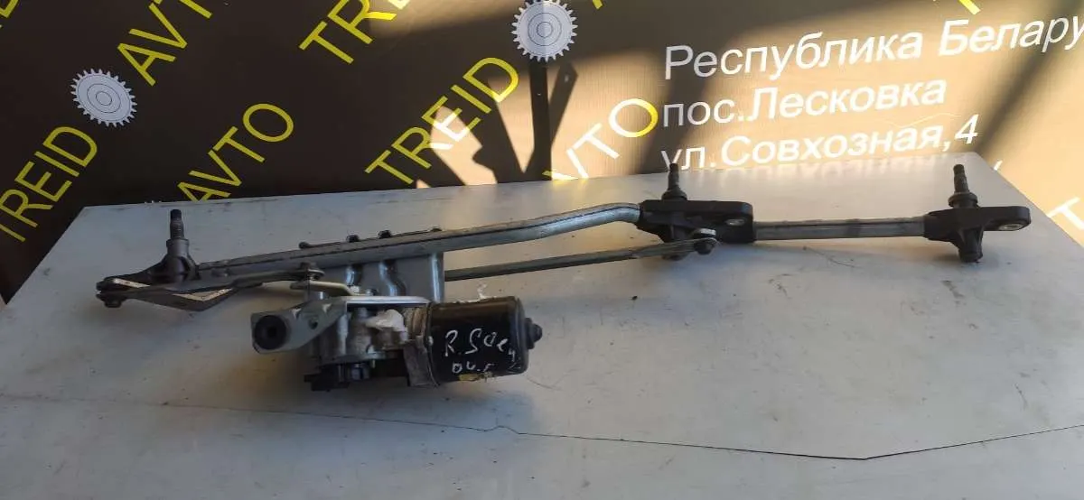Механизм стеклоочистителя (трапеция дворников) Renault Scenic 2 поколение