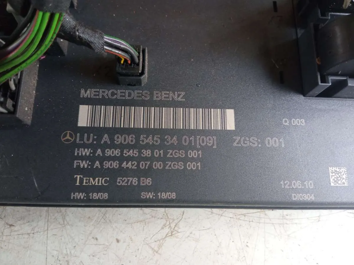 блок комфорта Mercedes-Benz Sprinter 9065453401(09) — фото 3