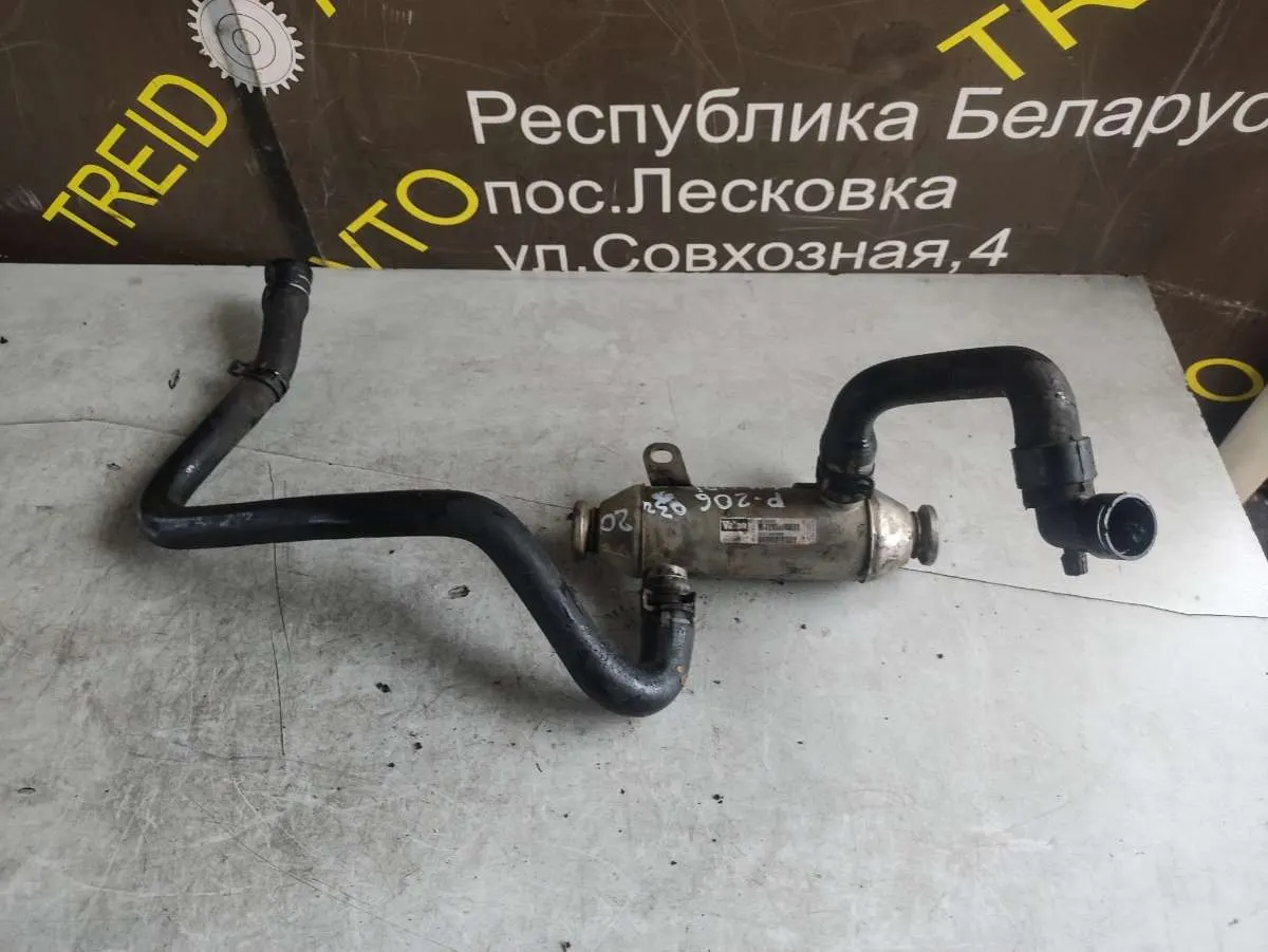 Охладитель отработанных газов Peugeot 206 1 поколение 9631424880