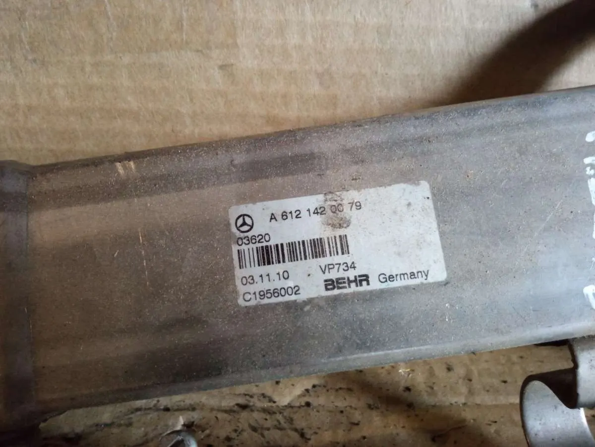 патрубок (трубка) EGR Mercedes-Benz A6121420079 — фото 2