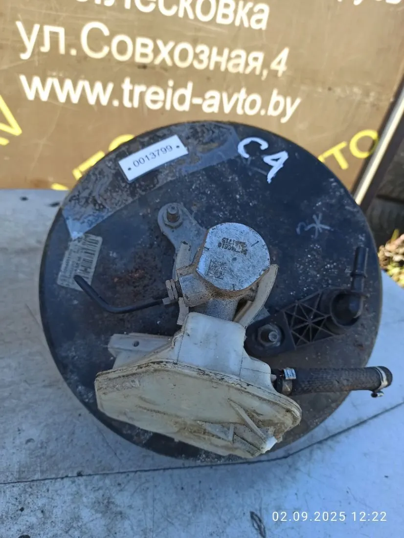 вакуумный усилитель тормозов Citroen C4 1 поколение 9683915880