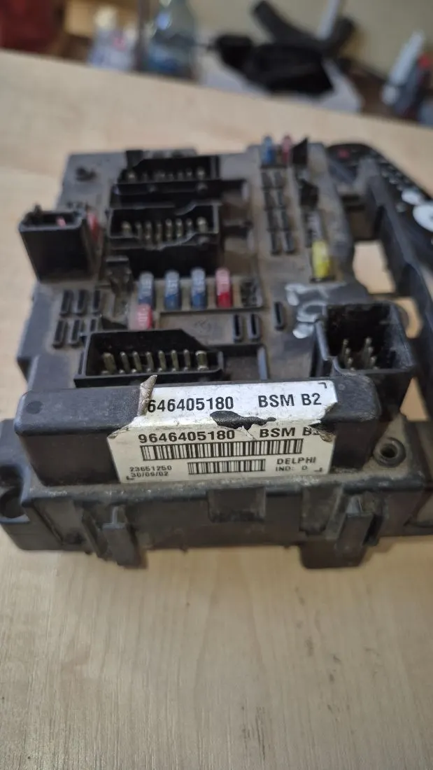 Блок управления BSM Peugeot 307 1 поколение 9646405180