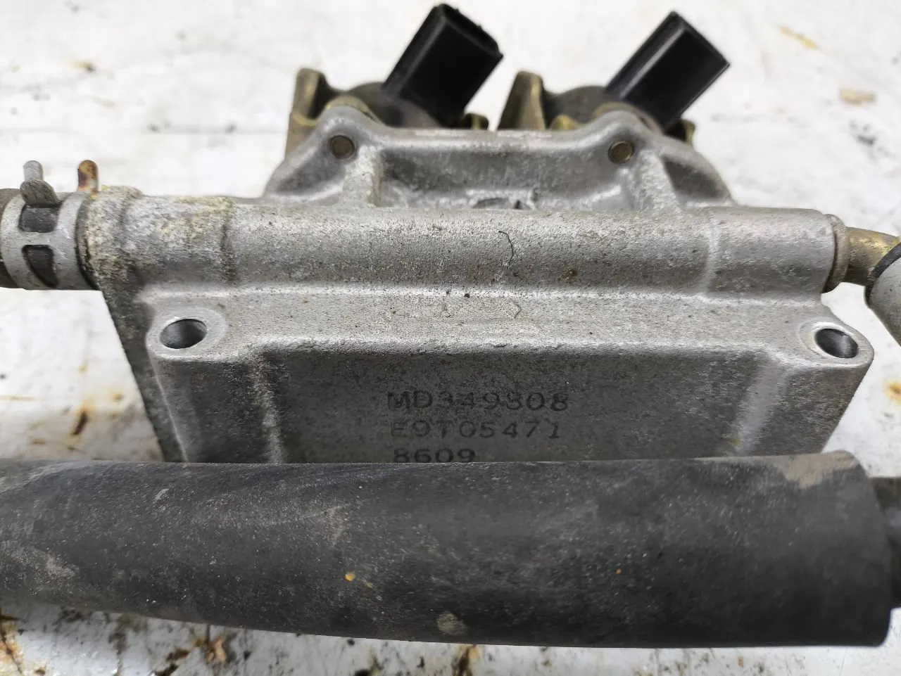 Клапан холостого хода ДВС Mitsubishi Carisma 1 поколение [рестайлинг] MD349808 — фото 2