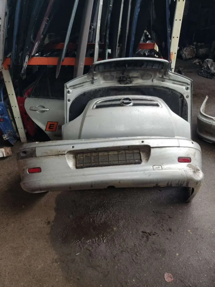 бампер задний Peugeot 607 1 поколение [рестайлинг]