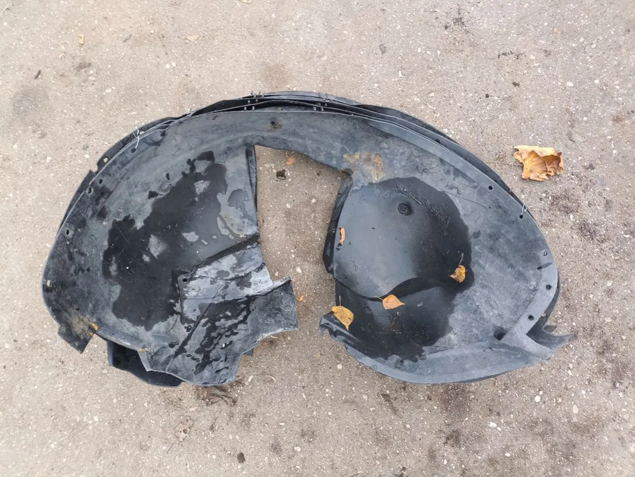 Защита арок передняя левая (подкрылок) Volvo S60 1 поколение 8648173