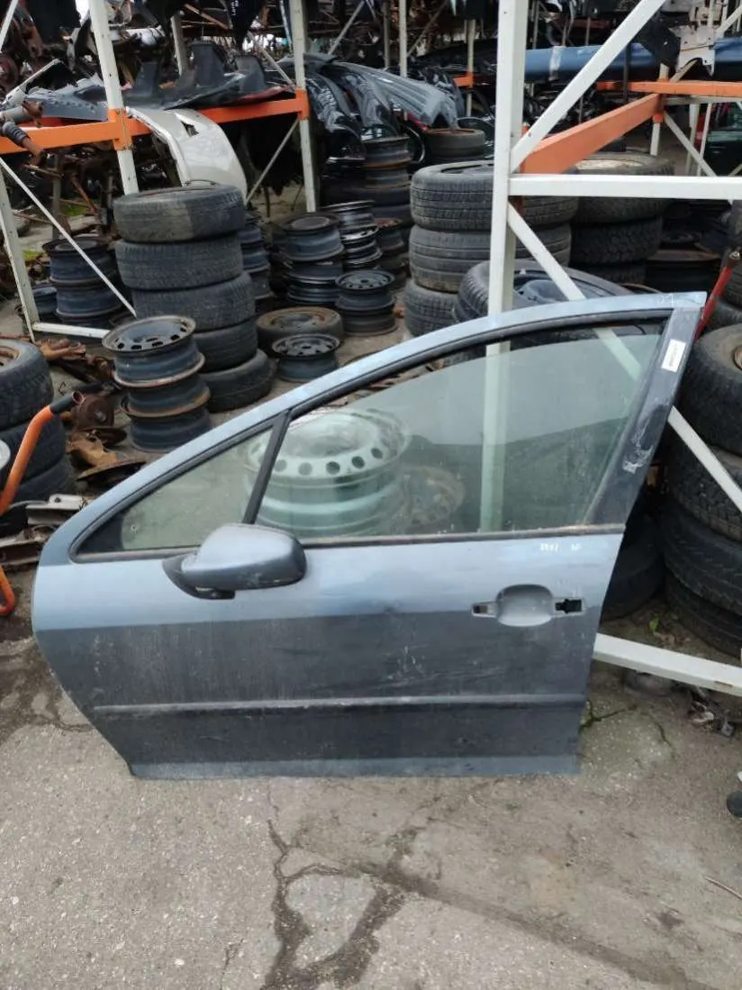 Дверь передняя левая Peugeot 407 1 поколение