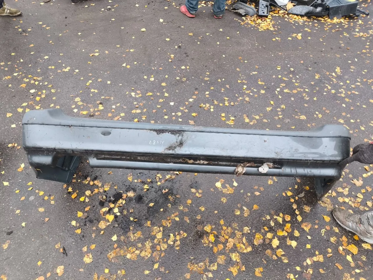 Заглушка (решетка) в бампер задний Volvo 850 1 поколение [рестайлинг]