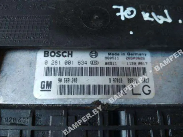 блок управления двигателем Opel Vectra B [рестайлинг]