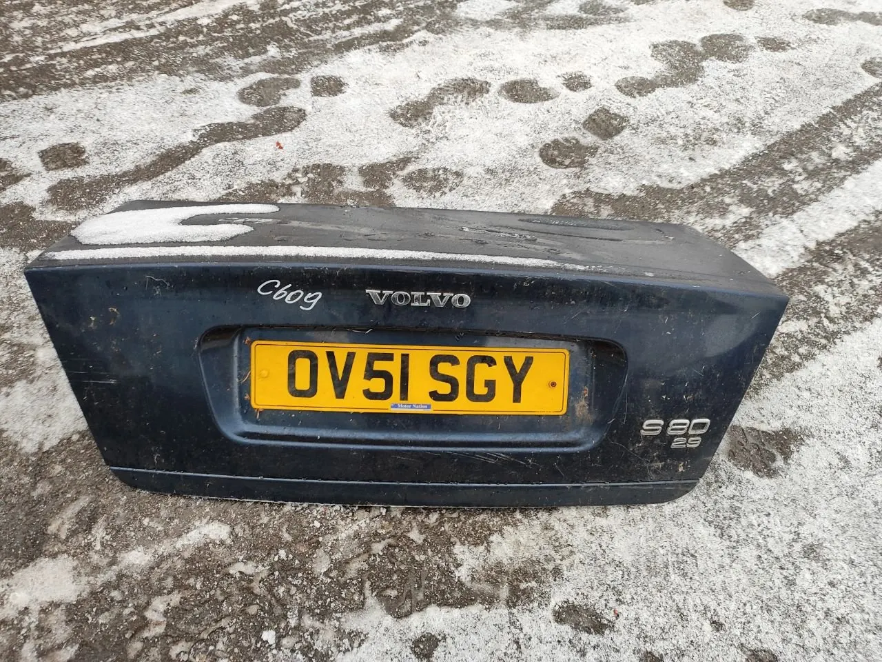 Крышка багажника (дверь 3-5) Volvo S80 1 поколение