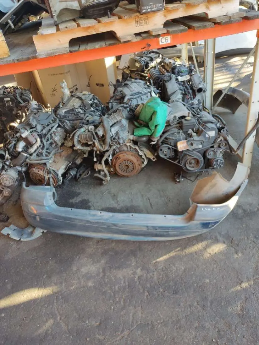 бампер задний Renault Scenic 1 поколение