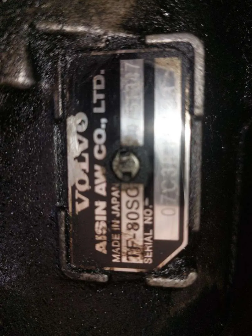 Коробка передач автоматическая (АКПП) Volvo XC70 2 поколение TF-80SC