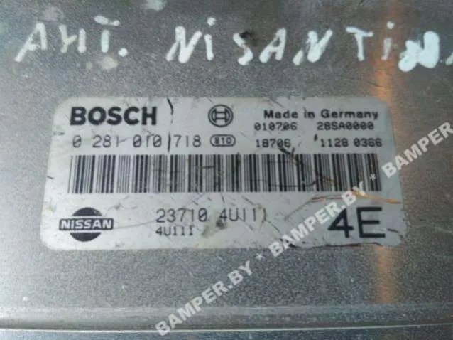 блок управления двигателем Nissan Almera 2 поколение (N16)