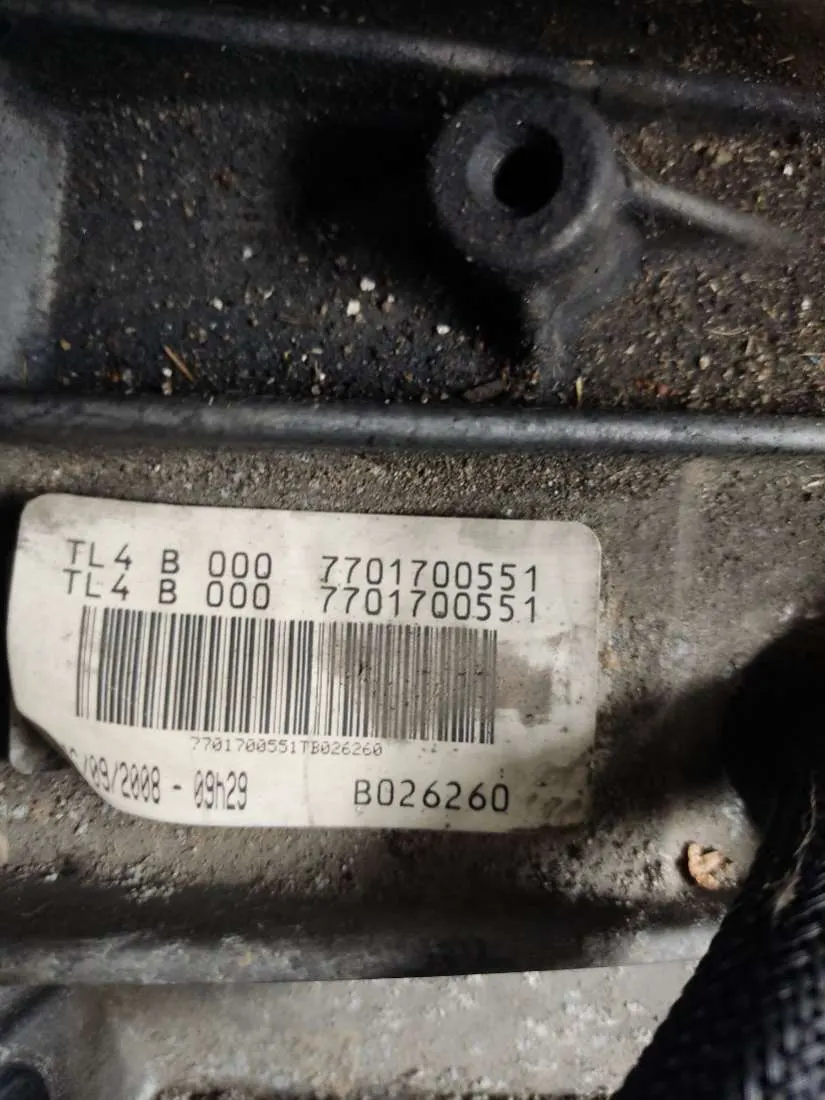КПП механическая (МКПП) 6-ступенчатая Renault Scenic 2 поколение TL4 — фото 2