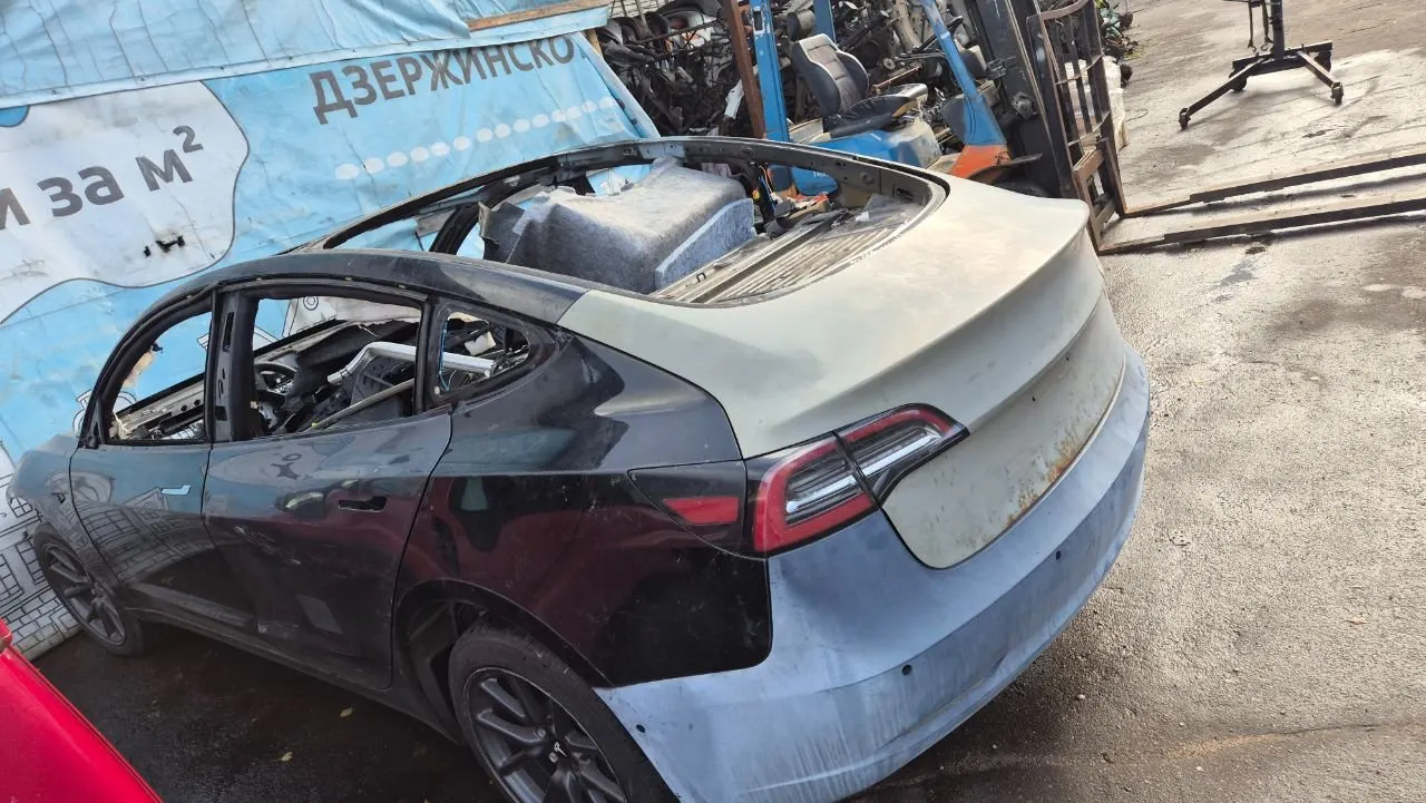Панель кузова задняя Tesla Model 3 1 поколение