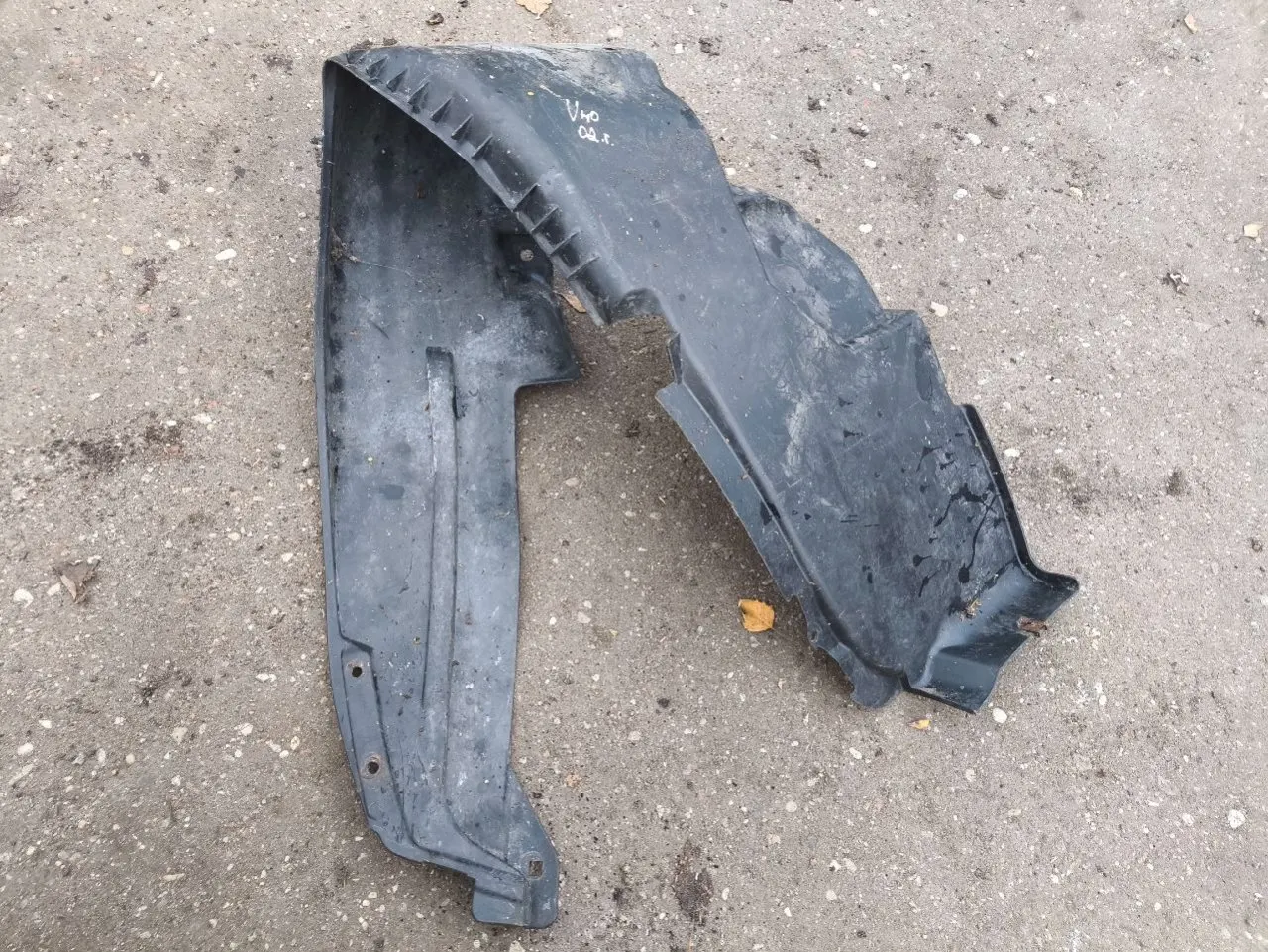 Защита арок передняя правая (подкрылок) Volvo S40 1 поколение