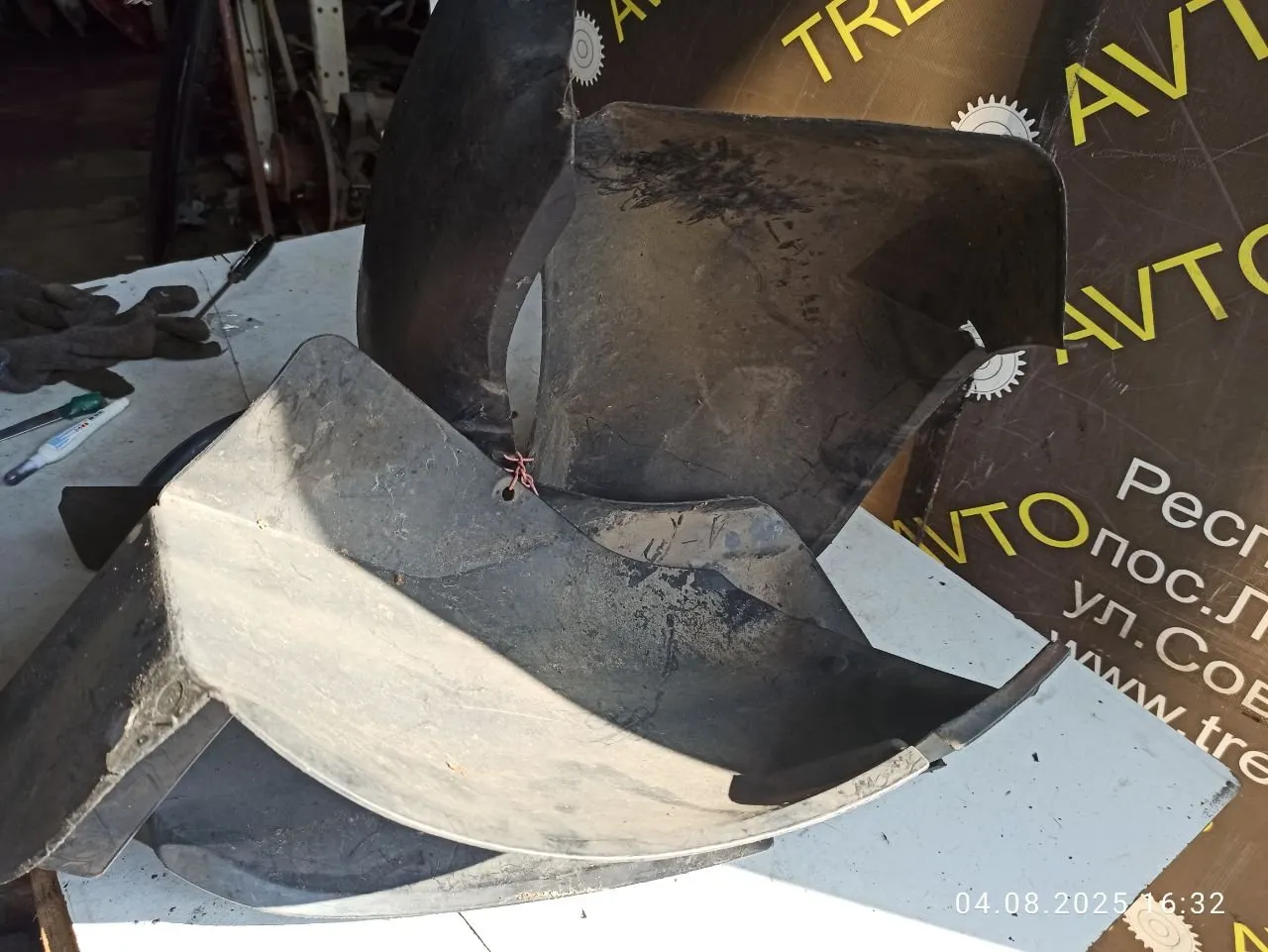 Защита арок задняя левая (подкрылок) Peugeot 206 1 поколение 9625078080