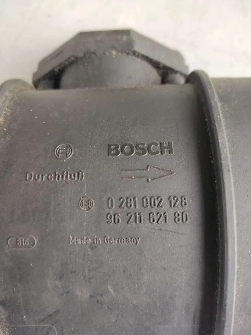 расходомер воздуха Peugeot 605 1 поколение [рестайлинг] 0281002128 — фото 3