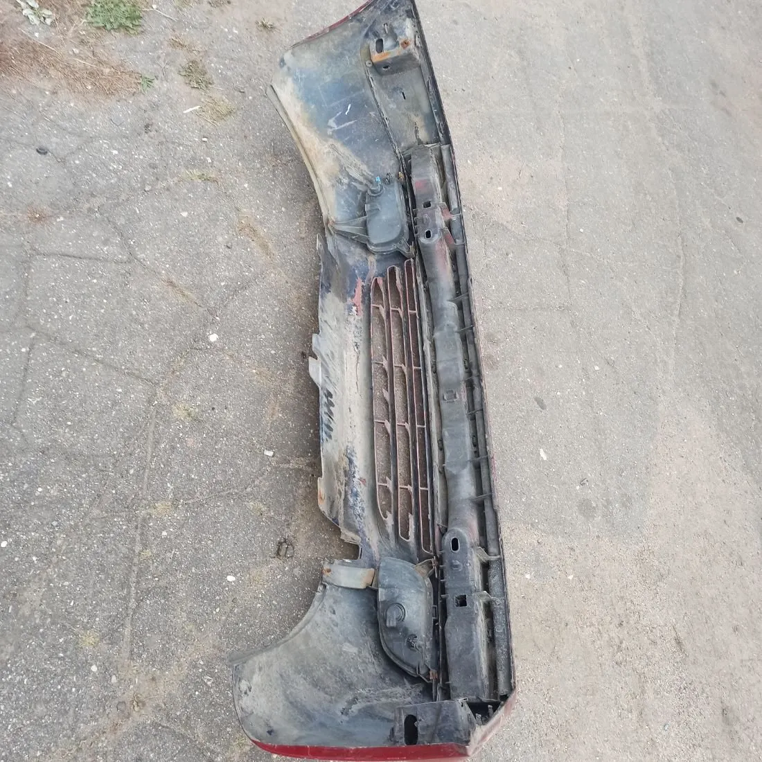 Заглушка (решетка) в бампер передний Citroen Xantia 1 поколение — фото 4