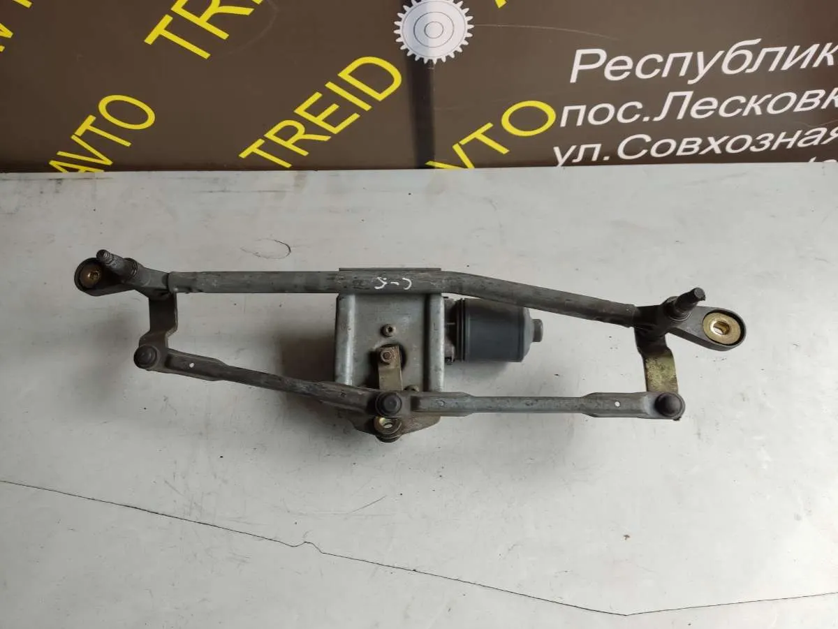 Механизм стеклоочистителя (трапеция дворников) Citroen C5 1 поколение 9632671380 0390241701 — фото 2