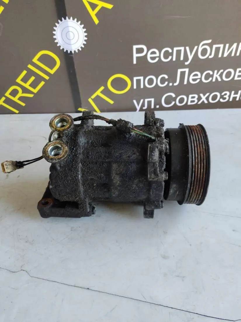 компрессор кондиционера Peugeot 607 1 поколение sd7vcc