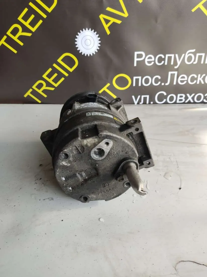 компрессор кондиционера Renault Scenic 1 поколение — фото 3