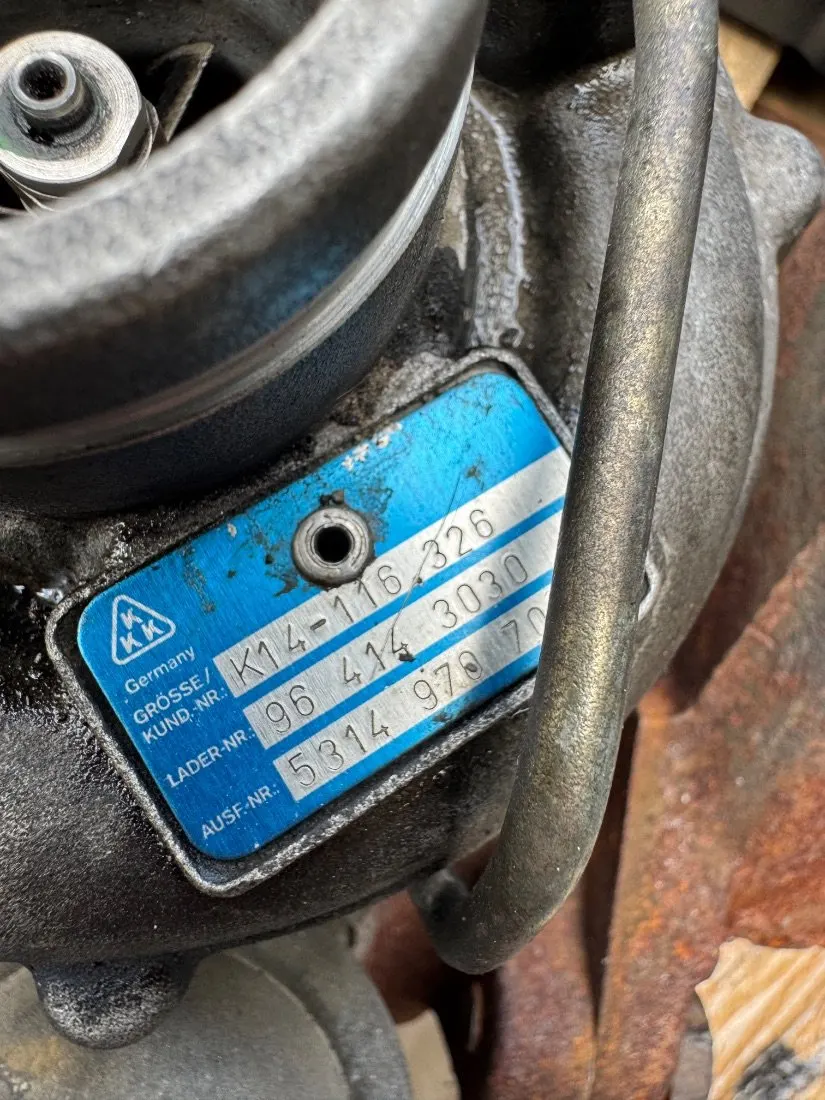верхняя (малая) турбина Peugeot 306 1 поколение 53149707012 — фото 4