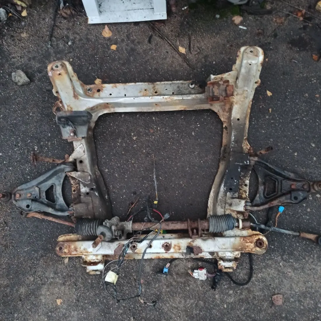 Балка подвески передняя (подрамник) Renault Clio 1 поколение — фото 3