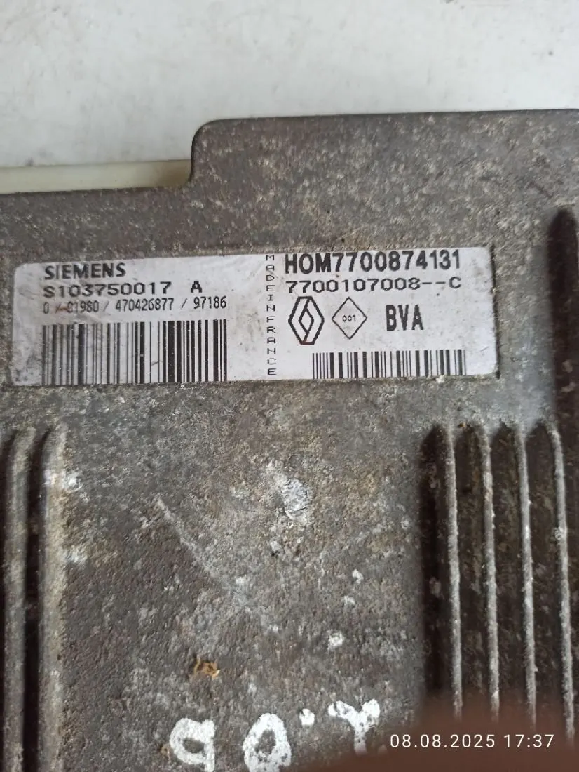 блок управления АКПП Renault Scenic 1 поколение 7700874131
