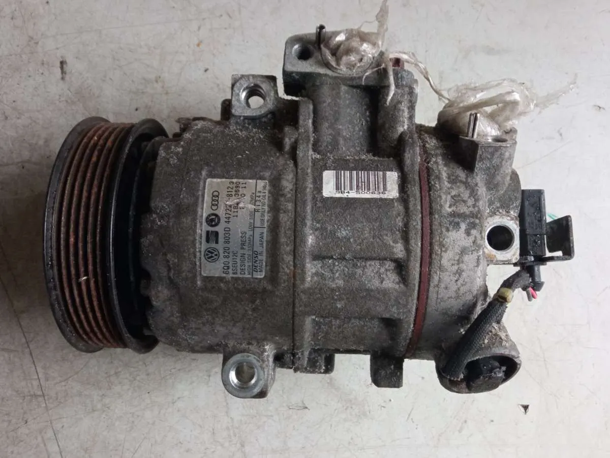 компрессор кондиционера Volkswagen Golf 4 поколение DENSO 6Q0820803D