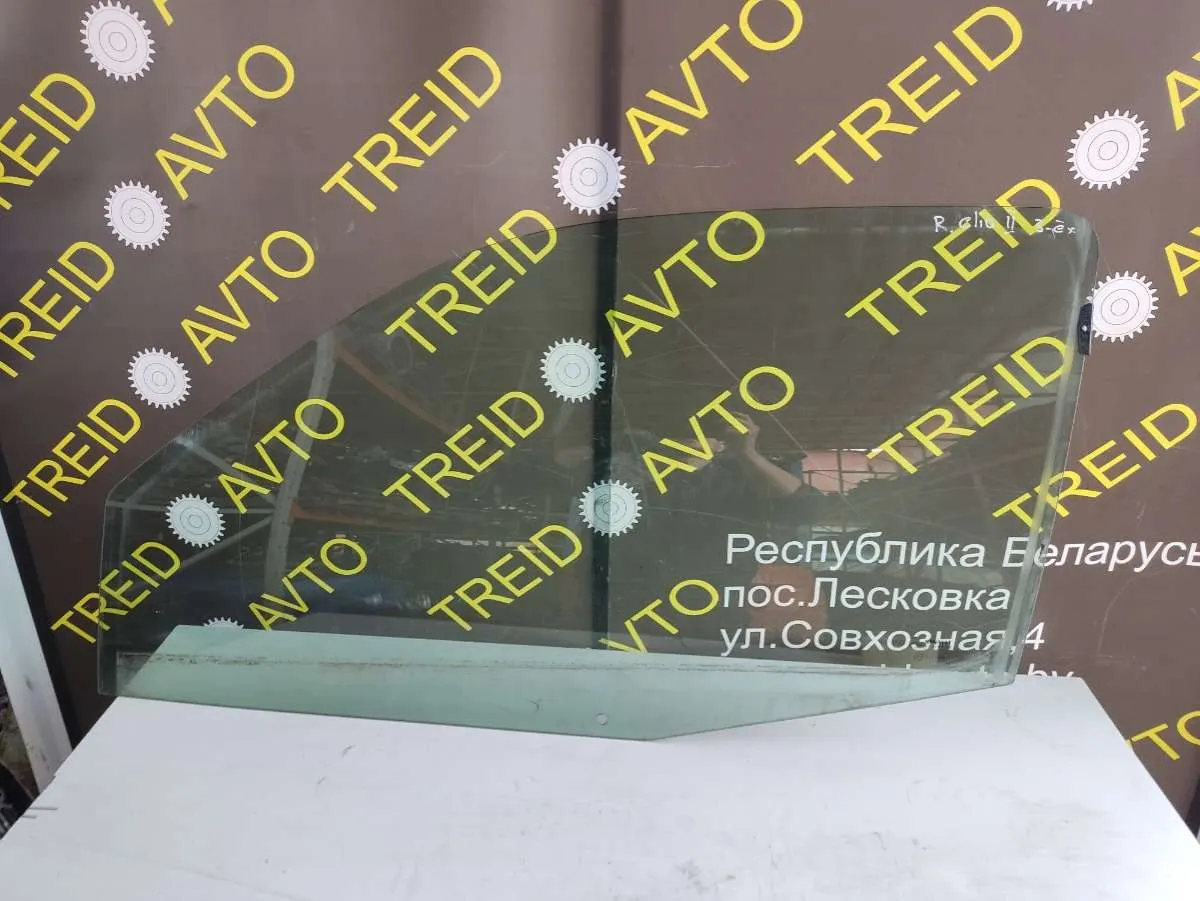 Стекло двери передней левой Renault Clio 2 поколение