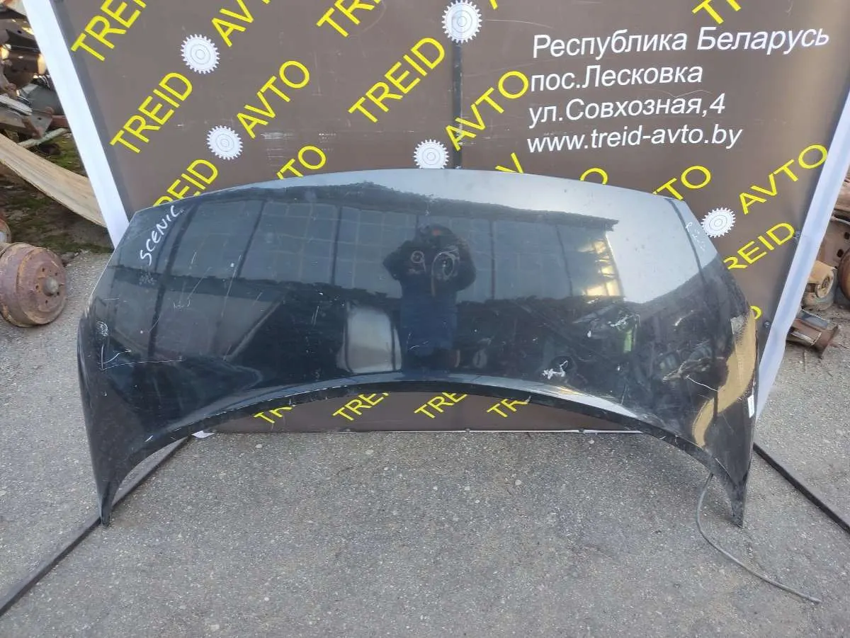 Петля капота левая Renault Scenic 2 поколение
