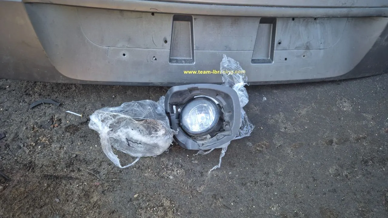 фара противотуманная (комплект) Renault Scenic 2 поколение