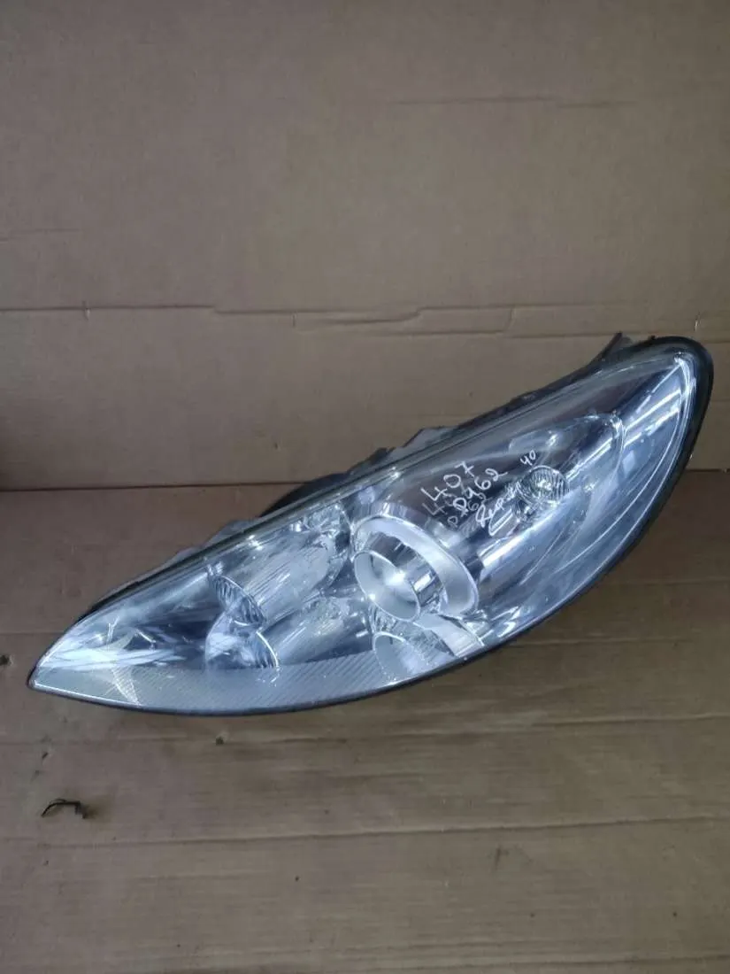 Фара передняя левая Peugeot 407 1 поколение