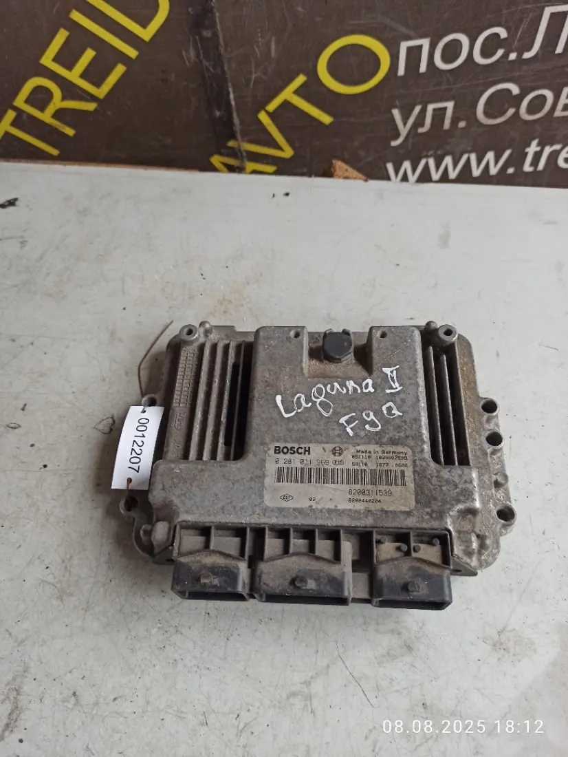 блок управления двигателем Renault Laguna 2 поколение 028011969