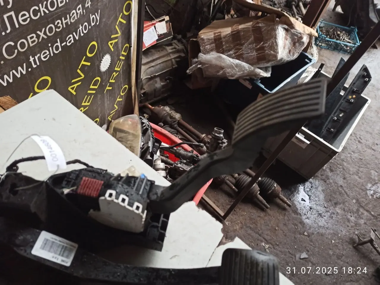педаль газа Citroen Jumper — фото 2