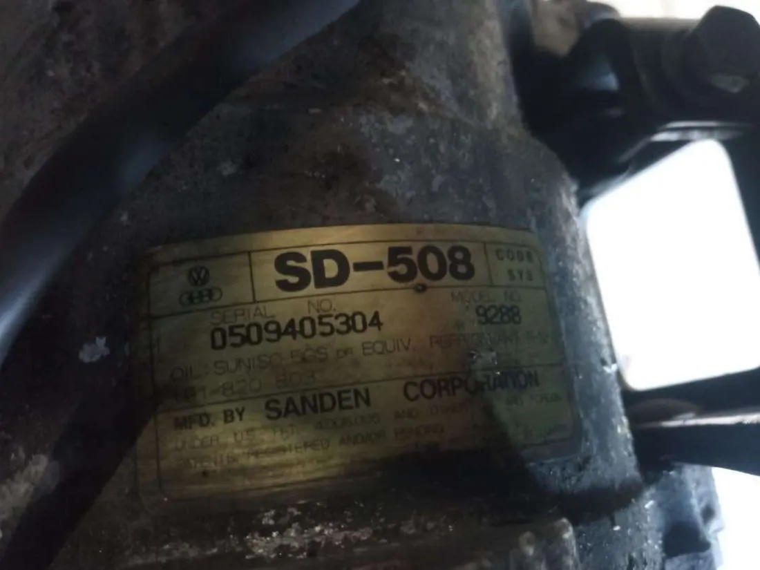 компрессор кондиционера SD-508 Volkswagen Passat (North America) B3 Артикул IMP-260602-02200