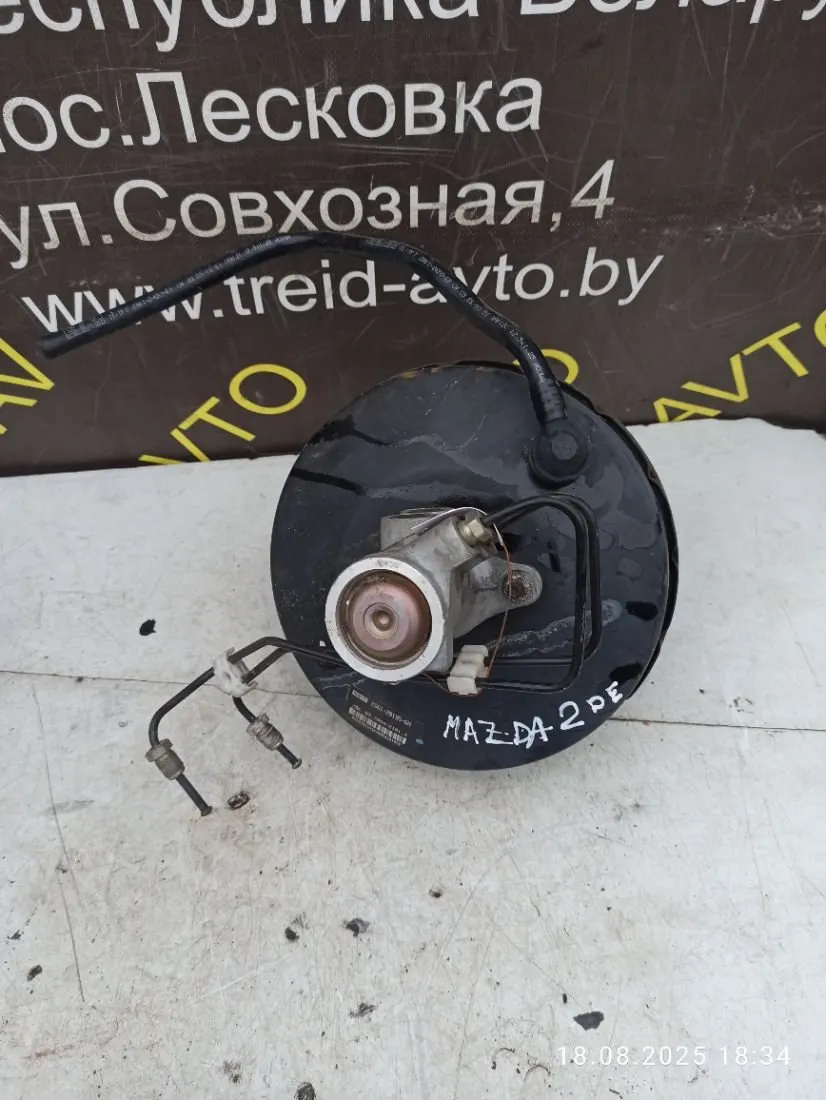 вакуумный усилитель тормозов Mazda 2 DE 03785421014