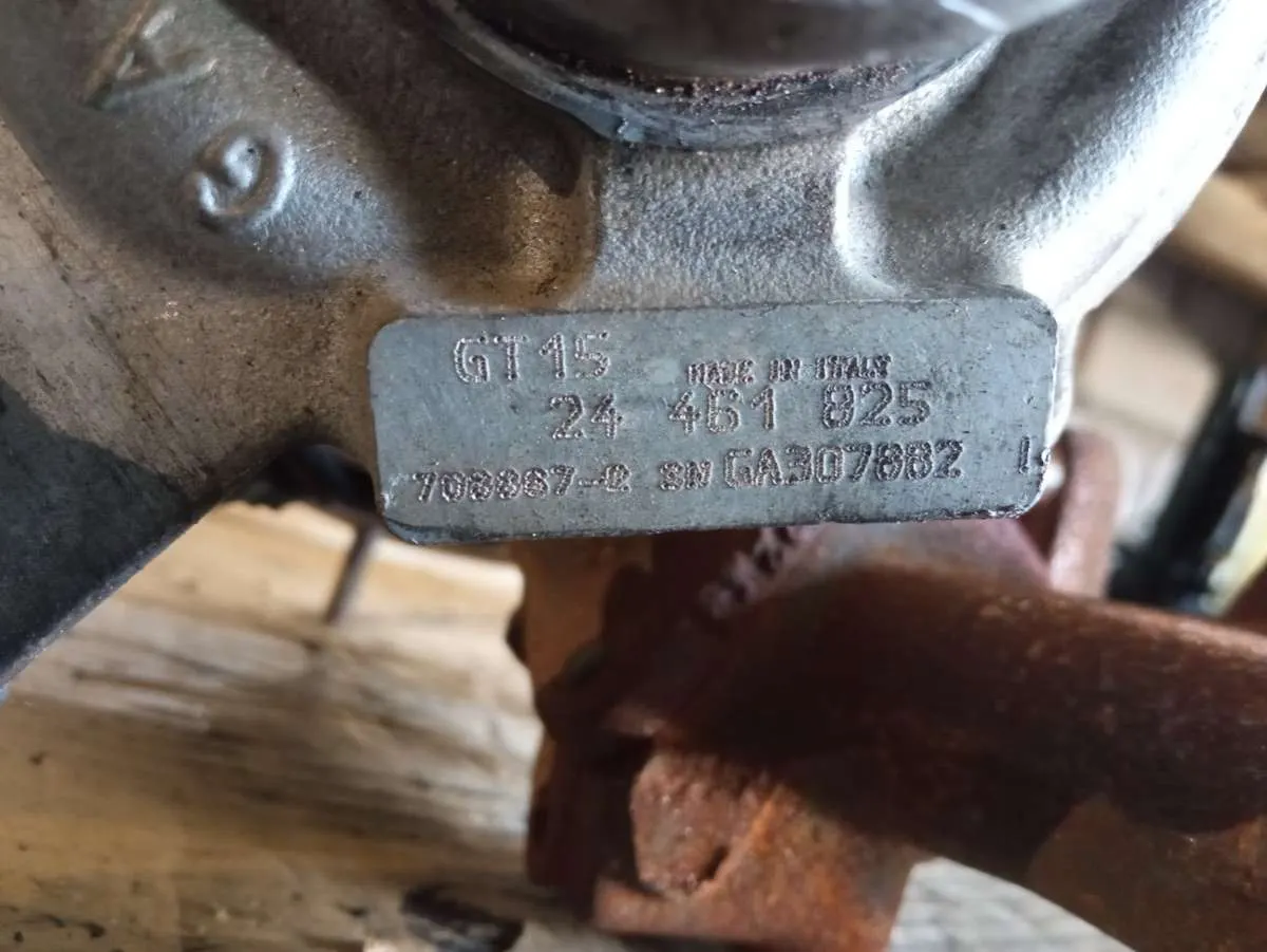 верхняя (малая) турбина Garrett 24461825 Opel Zafira A Артикул IMP-260602-02395
