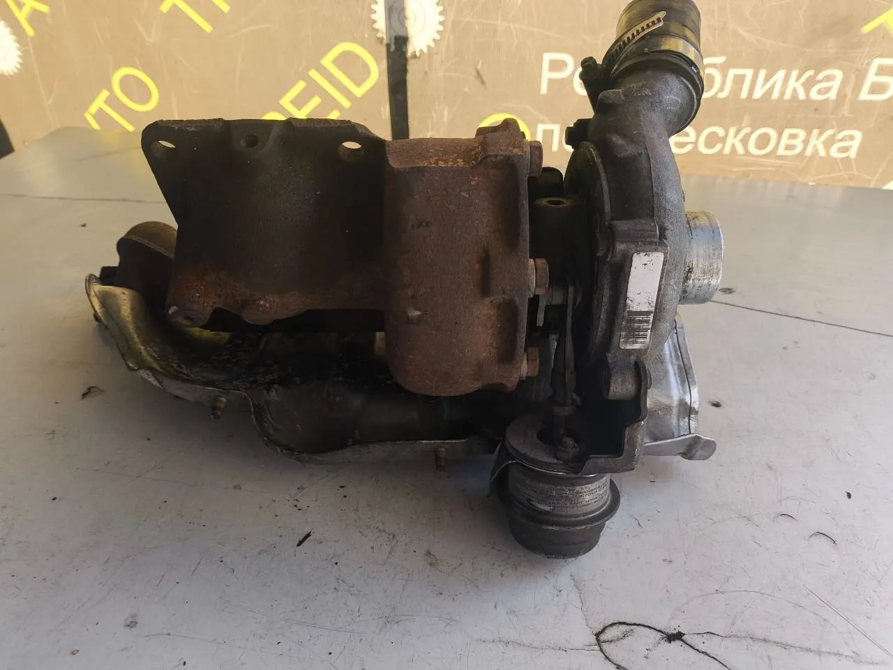 верхняя (малая) турбина Ford Mondeo 3 поколение 2S7Q6K682AE