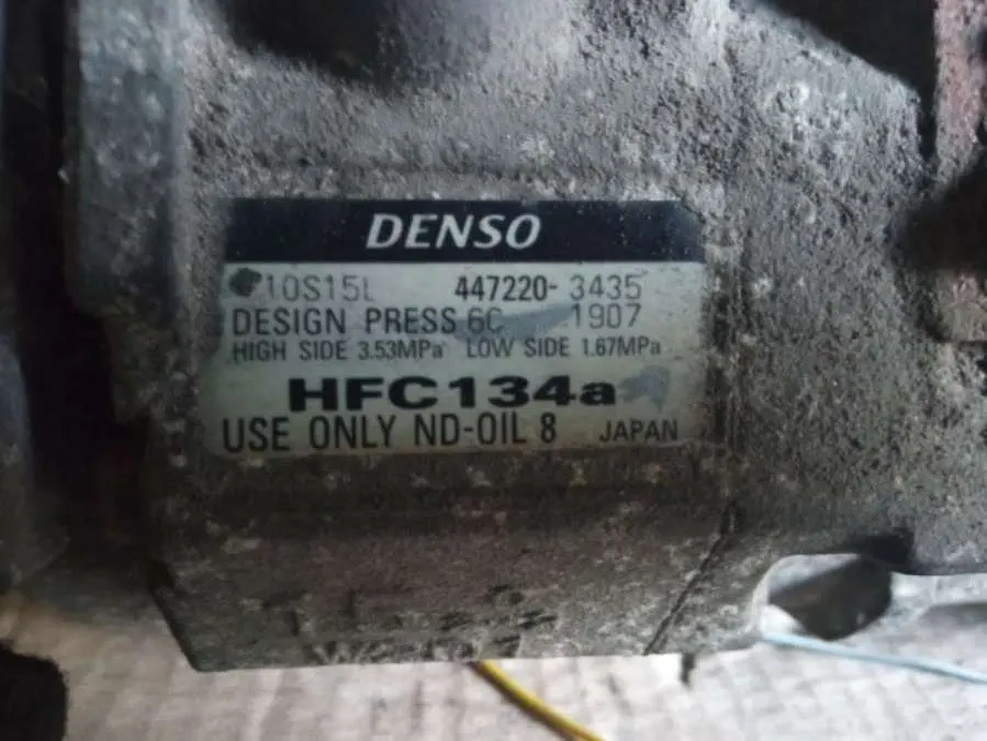 компрессор кондиционера Denso 4472203435 Toyota Avensis 1 поколение Артикул IMP-260602-03921