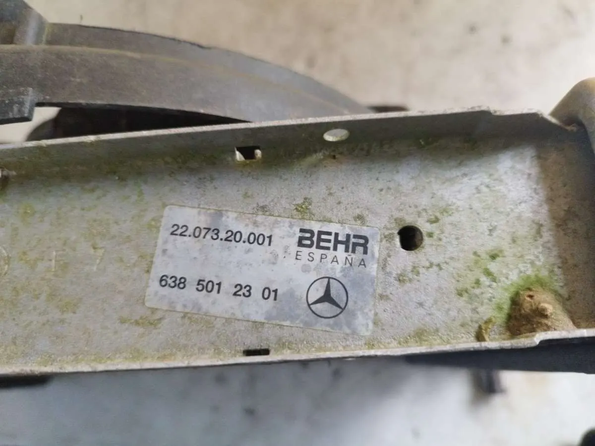 воздуховод интеркулера Mercedes-Benz Vito W638 — фото 3