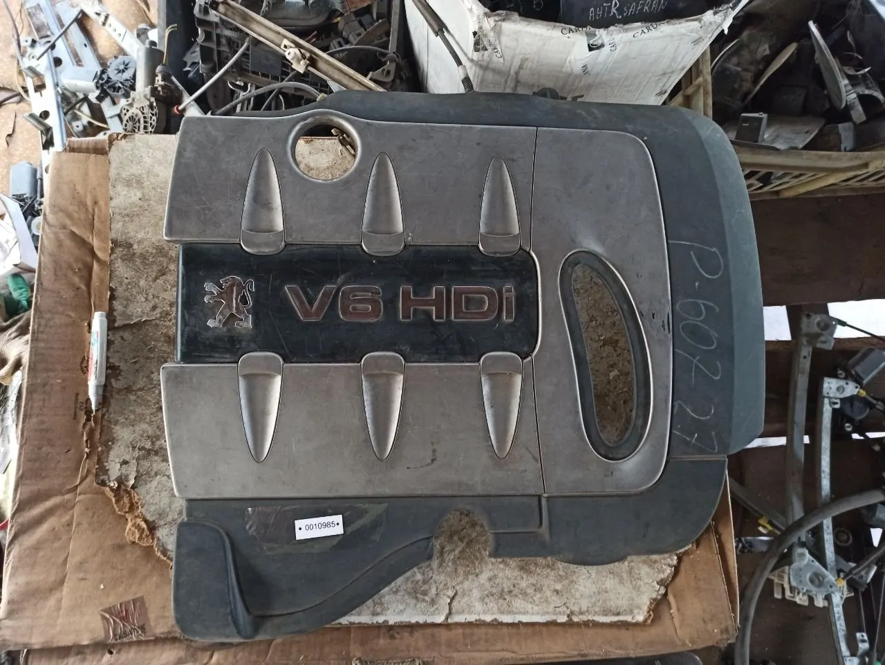 Крышка двигателя декоративная Peugeot 607 1 поколение